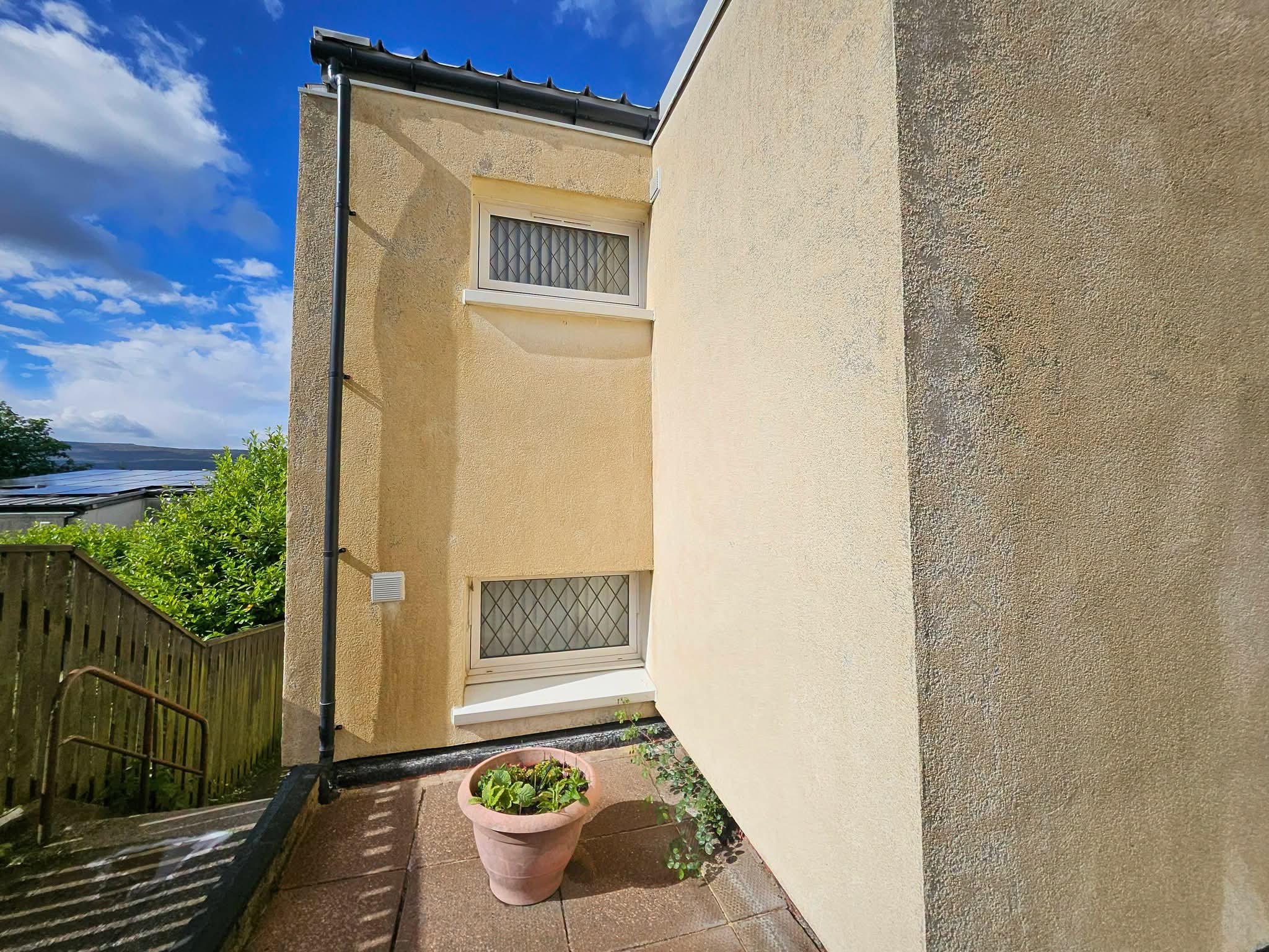 Render softwashing job — after